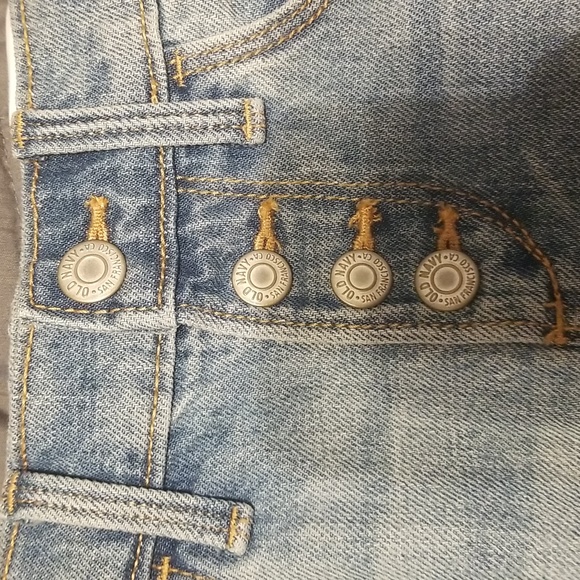 Old Navy Girls Adjustable Waist, High-Rise Girls Jean Skirt - Picture 4 of 6